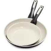 Greenpan Set de 2 poêles Rio Black