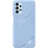 Samsung Galaxy A13 4G Card Slot Back Cover Bleu