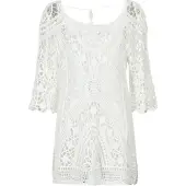 Banana Moon Robe courte MAGBY DREAMLAND femmes - Blanc - T2