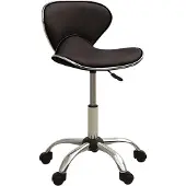 vidaXL Chaise de bureau Marron similicuir