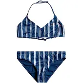 Roxy Just Good Vibes Bikini Bleu 16 Years Fille