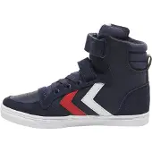Hummel Baskets 'Slimmer Stadil' bleu foncé / rouge / blanc