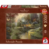 Schmidt Thomas Kinkade, Ambiance paisible du soir, 1.000 pièces