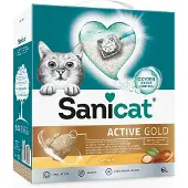 Sanicat 6L Litière Active Gold - pour chat