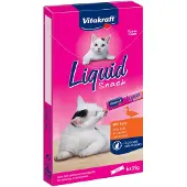 Vitakraft Liquid Snacks au canard pour chat (6 x 15g)