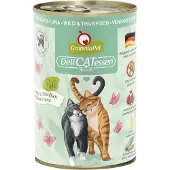 Granatapet 6x400g DeliCatessen gibier, thon pour chat