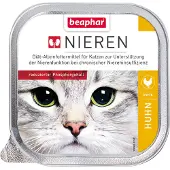 Beaphar Régime rénal Croquettes pour chats - Poulet - 16 x 100 g