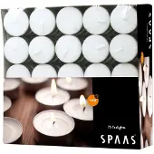 Spaas Bougie chauffe-plats 6h 75 pièces