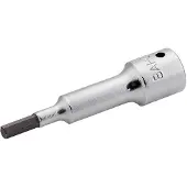 Bahco 1/4´´ Socket 4 Mm Argenté