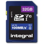 Integral - Carte mémoire intégrale SDHC V10 32GB | Soufflez un 1 pièce