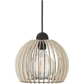 Nordlux Suspension Chino 25 bois, IP20, 84823014