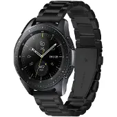 Spigen 600WB24980 Accessoires pour smartwatch Bande en acier inoxydable (20 mm, Acier inoxydable), Sangles de montre, Noir