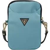 GUESS Handbag Gupbntmllb Bleu/Bluenylon Triangle Logo