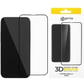 Prio Verre blindé 3D (1 pcs, Apple iPhone 13 mini), Téléphone portable : film de protection, Noir