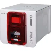 Evolis Ligne Zenius Classic (Transfert thermique, Noir et blanc), Imprimante, Blanc, Rouge