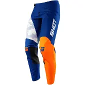 Shot Race Gear Contact Camo Off-road Pants Bleu 28 Homme