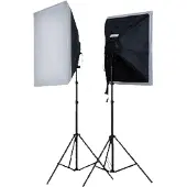 Falcon Eyes Continu Kit d'éclairage continu LH-ESB6060K 8x40W