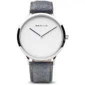 Bering 14937-404 3atm 39mm Watch Argenté Femme