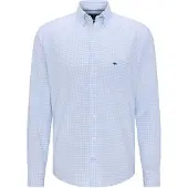 Fynch&Hatton Chemise azur / bleu pastel