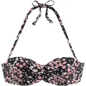 LASCANA Hauts de bikini mélange de couleurs / noir