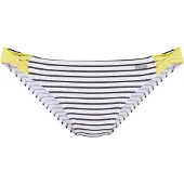 Venice beach Bas de bikini jaune / noir / blanc