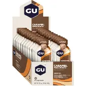 GÜ Energy Gels Box Caramel&macchiato 24 Units Marron