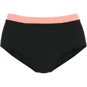 LASCANA Bas de bikini sport pêche / noir