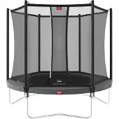 Berg Trampoline Favorit Regular GRI avec filet Comfort 270