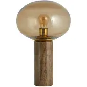 Nordal A/s Bes Lampe De Table - Fumé Avec Marbre | 4079
