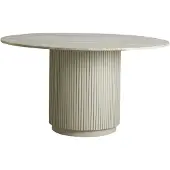 Nordal Table à manger Erie - blanc