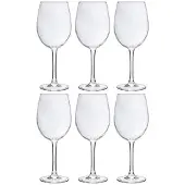 COSY&TRENDY Lot De 6 Verres À Vin, Transparent, 36 Cl
