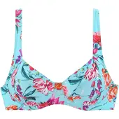 Sunseeker Hauts de bikini bleu ciel / vert / orange / rouge