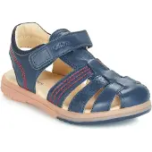 Kickers Sandales plates PLATINIUM garcons - Marine - 19