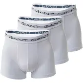 Gant 900003003 Boxers 3 Units Blanc XL Homme