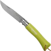 Opinel No. 07 Baroudeur, couteau de poche anis