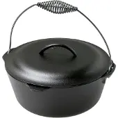 Lodge Dutch Oven avec poignée en spirale L10DO3, volume environ 6,6 L