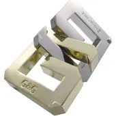 Eureka conundrum Cast G&G 11,8 cm acier argenté/doré