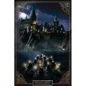 GB eye Abystyle - Harry Potter - Poster « Château De Poudlard » Roulé Filmé (91.5x61cm)