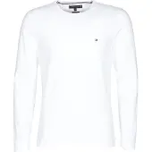 Tommy Hilfiger T-Shirt 'Long Sleeve Slim' bleu marine / rouge / blanc