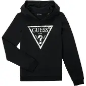 GUESS Sweat-shirt noir / argent