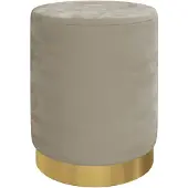 vidaXL Tabouret de rangement rond Gris foncé Velours 31 x 37 cm