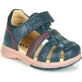 Kickers Sandales plates PLATIBACK garcons - Bleu - 20