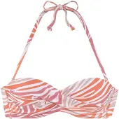 Sunseeker Hauts de bikini nude / orange / rose ancienne / blanc