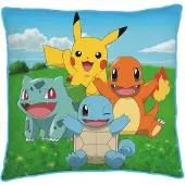 Pokémon Coussin Pokémon, coussin décoratif 40*40 cm (40 x 40 cm)