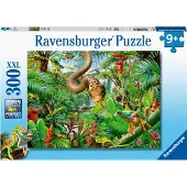 Alipson Puzzle RAVENSBURGER Puzzle Reptiles et Amphibiens XXL 300 pièces