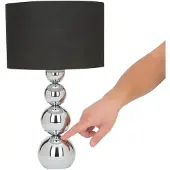 Ranex Lampe à poser touch & dim L Noir