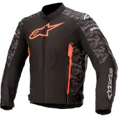 Alpinestars Veste textile moto T-GP Plus V3, noir/camouflage, S
