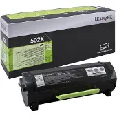 Lexmark 50F2X00 (502X) - Noir - Toner - Grande capacité