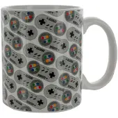 Paladone Super Nintendo : Contrôleur - Tasse (300ml), Tasse, Multicolore