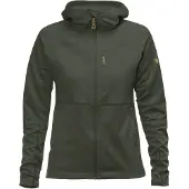 Fjällräven Abisko Trail Hoodie Fleece Vert XS Femme